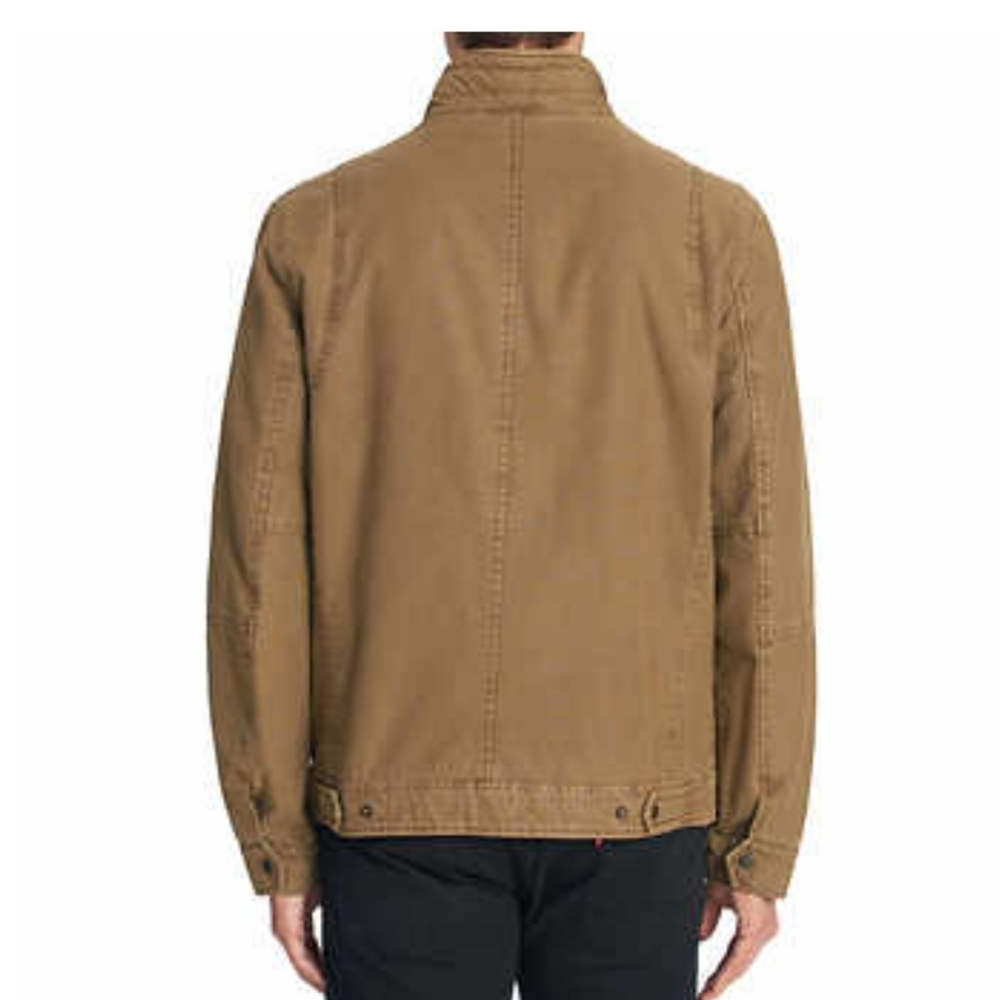 NWT Levi's Cotton Twill Jacket, XL, Brown - Picture 4 of 11